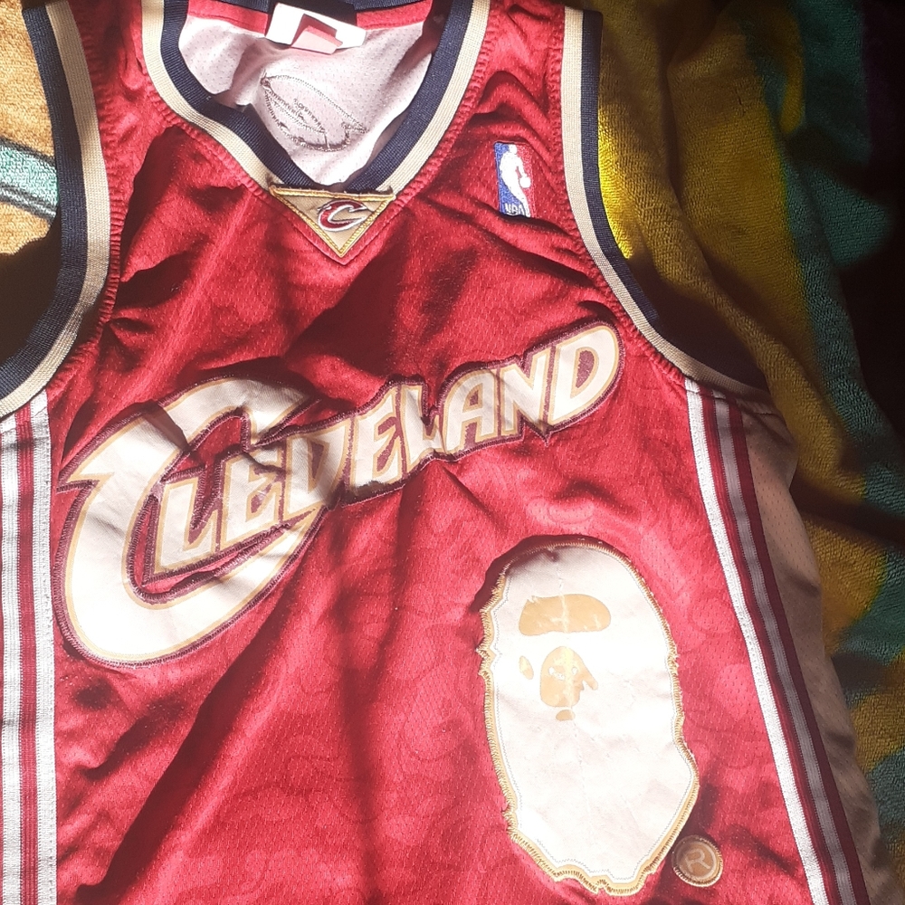 Bape Mitchell and Ness Jersey